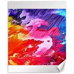 Abstract Art Background Paint Canvas 11  X 14   by Nexatart