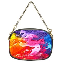 Abstract Art Background Paint Chain Purses (one Side)  by Nexatart