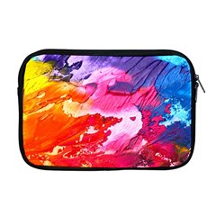 Abstract Art Background Paint Apple Macbook Pro 17  Zipper Case