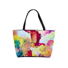 Art Detail Abstract Painting Wax Shoulder Handbags