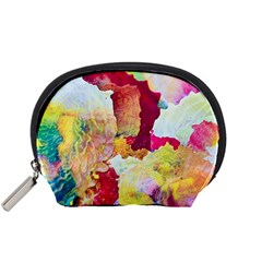 Art Detail Abstract Painting Wax Accessory Pouches (small)  by Nexatart