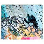 Abstract Structure Background Wax Double Sided Flano Blanket (Small)  50 x40  Blanket Front