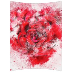 Flower Roses Heart Art Abstract Back Support Cushion by Nexatart