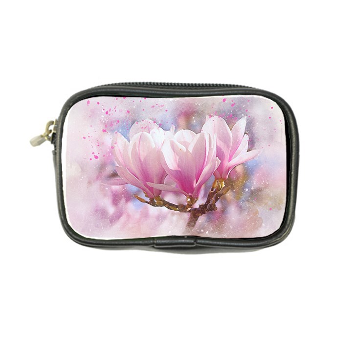 Flowers Magnolia Art Abstract Coin Purse