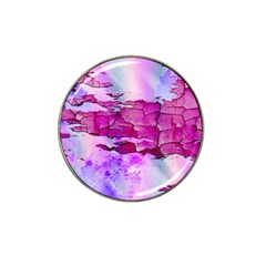 Background Crack Art Abstract Hat Clip Ball Marker (4 Pack) by Nexatart