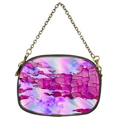 Background Crack Art Abstract Chain Purses (one Side)  by Nexatart