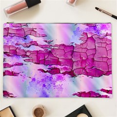 Background Crack Art Abstract Cosmetic Bag (xxl)  by Nexatart