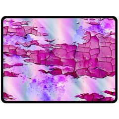 Background Crack Art Abstract Double Sided Fleece Blanket (large)  by Nexatart