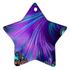 Abstract Fractal Fractal Structures Ornament (star) by Nexatart