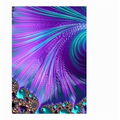 Abstract Fractal Fractal Structures Small Garden Flag (two Sides) by Nexatart