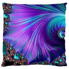 Abstract Fractal Fractal Structures Standard Flano Cushion Case (two Sides) by Nexatart