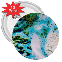 Abstract Art Modern Detail Macro 3  Buttons (10 Pack)  by Nexatart