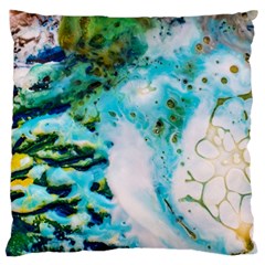 Abstract Art Modern Detail Macro Large Flano Cushion Case (two Sides) by Nexatart