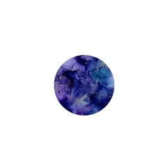 Ink Background Swirl Blue Purple 1  Mini Buttons by Nexatart