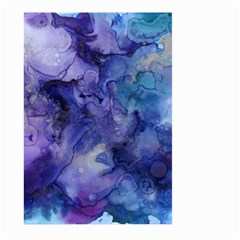 Ink Background Swirl Blue Purple Large Garden Flag (Two Sides)