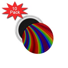 Abstract Pattern Lines Wave 1 75  Magnets (10 Pack)  by Nexatart