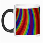 Abstract Pattern Lines Wave Morph Mugs Left