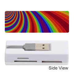 Abstract Pattern Lines Wave Memory Card Reader (stick) 