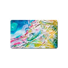 Art Abstract Abstract Art Magnet (name Card) by Nexatart