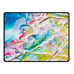 Art Abstract Abstract Art Fleece Blanket (small) by Nexatart