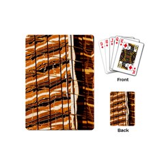 Abstract Architecture Background Playing Cards (mini) 