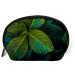 Green Plant Leaf Foliage Nature Accessory Pouches (Large)  Back