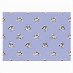 Monster Rats Hand Draw Illustration Pattern Large Glasses Cloth by dflcprints