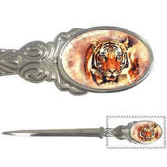 Tiger Portrait Art Abstract Letter Openers by Nexatart