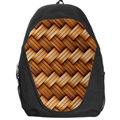 Basket Fibers Basket Texture Braid Backpack Bag by Nexatart