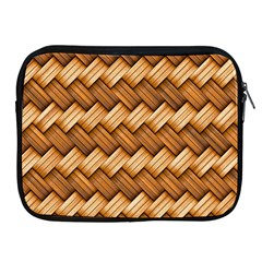 Basket Fibers Basket Texture Braid Apple Ipad 2/3/4 Zipper Cases by Nexatart