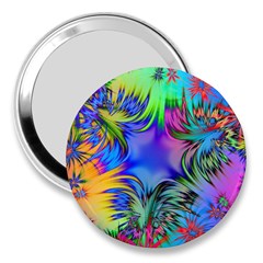 Star Abstract Colorful Fireworks 3  Handbag Mirrors by Nexatart