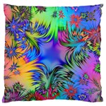 Star Abstract Colorful Fireworks Standard Flano Cushion Case (Two Sides) Front