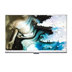 Abstract Painting Background Modern Business Card Holders