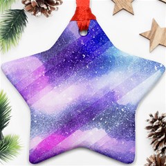 Background Art Abstract Watercolor Star Ornament (two Sides) by Nexatart