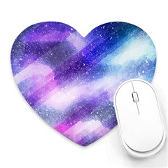 Background Art Abstract Watercolor Heart Mousepads by Nexatart