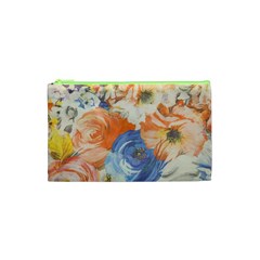 Texture Fabric Textile Detail Cosmetic Bag (xs) by Nexatart