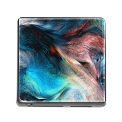 Background Art Abstract Watercolor Memory Card Reader (square) by Nexatart