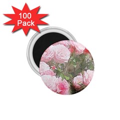 Flowers Roses Art Abstract Nature 1 75  Magnets (100 Pack) 