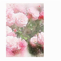 Flowers Roses Art Abstract Nature Large Garden Flag (two Sides) by Nexatart