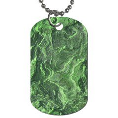 Geological Surface Background Dog Tag (Two Sides)