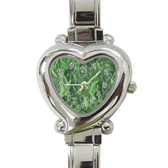 Geological Surface Background Heart Italian Charm Watch