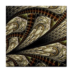 Fractal Abstract Pattern Spiritual Tile Coasters by Nexatart