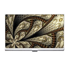 Fractal Abstract Pattern Spiritual Business Card Holders