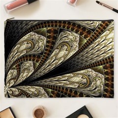 Fractal Abstract Pattern Spiritual Cosmetic Bag (xxxl)  by Nexatart