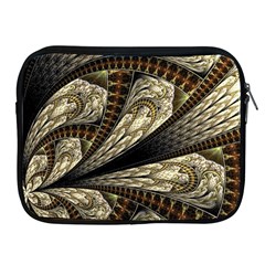 Fractal Abstract Pattern Spiritual Apple Ipad 2/3/4 Zipper Cases by Nexatart