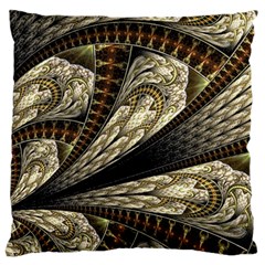 Fractal Abstract Pattern Spiritual Standard Flano Cushion Case (two Sides) by Nexatart