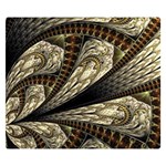 Fractal Abstract Pattern Spiritual Double Sided Flano Blanket (Small)  50 x40  Blanket Front