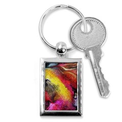 Background Art Abstract Watercolor Key Chains (rectangle)  by Nexatart