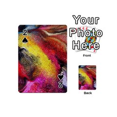 Background Art Abstract Watercolor Playing Cards 54 (mini) 