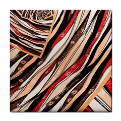 Fabric Texture Color Pattern Tile Coasters by Nexatart